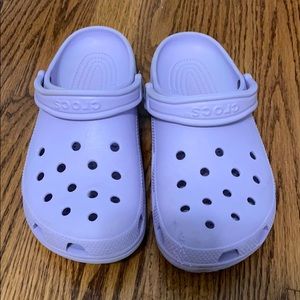 Lavender unisex crocs